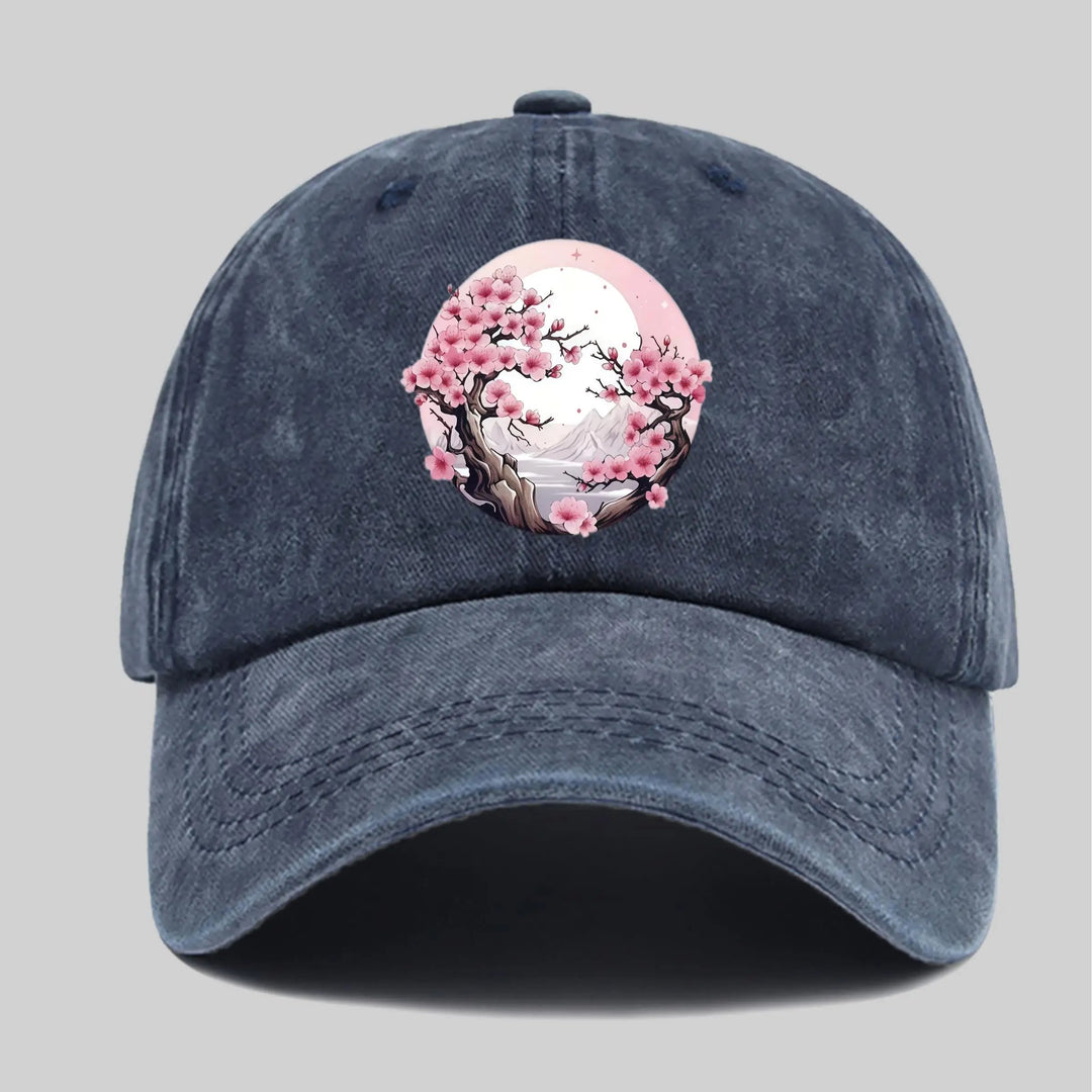 Casquette Japonaise Ajustable Cerisier moderne