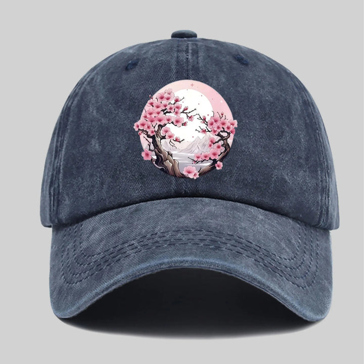Casquette Japonaise Ajustable Cerisier moderne