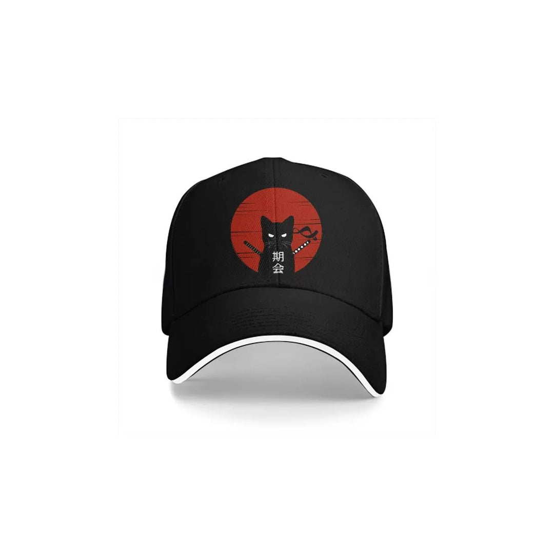 Casquette Japonaise Chat Ninja