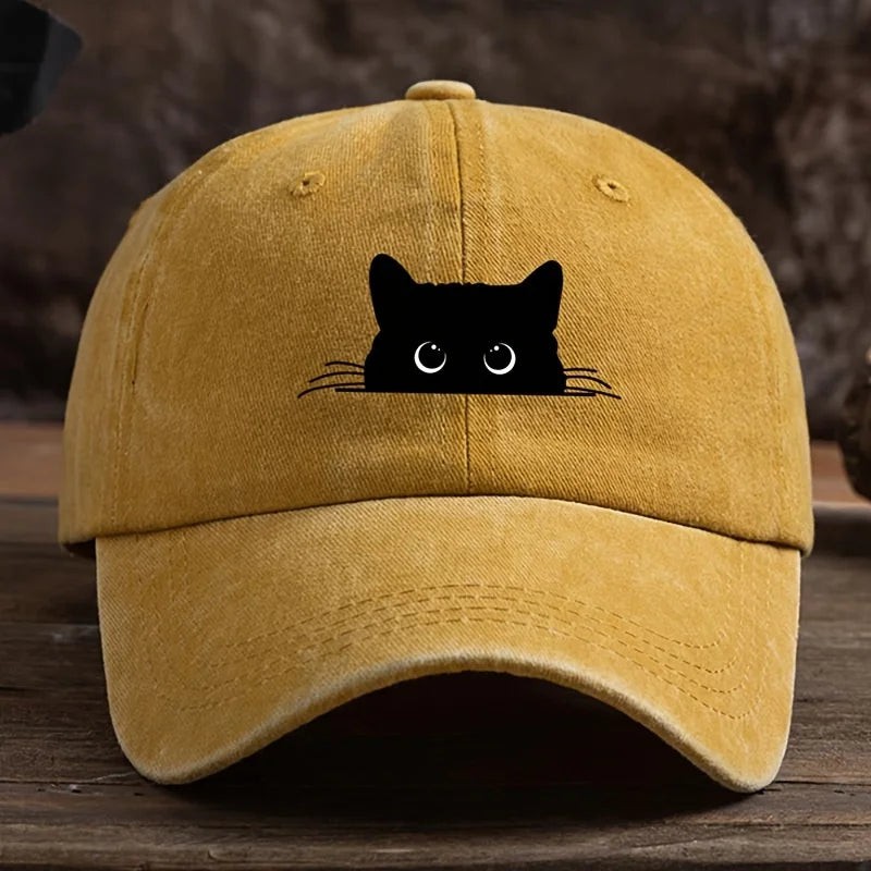 Casquette Japonaise Chat Noir Chic