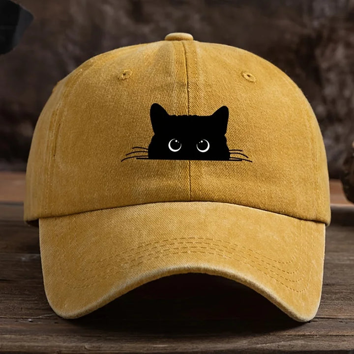 Casquette Japonaise Chat Noir Chic