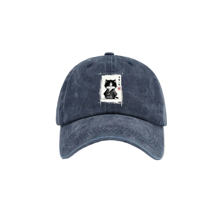 Casquette Japonaise Chat Samouraï