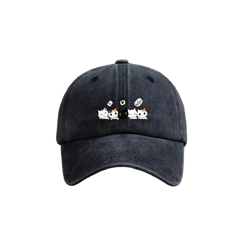 Casquette Japonaise Chatons Adorables