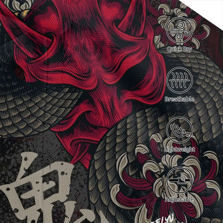 Casquette Japonaise Design Oni design