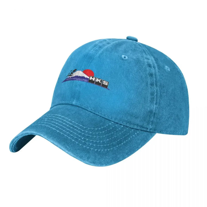 Casquette Japonaise Fujiyama Bleu clair