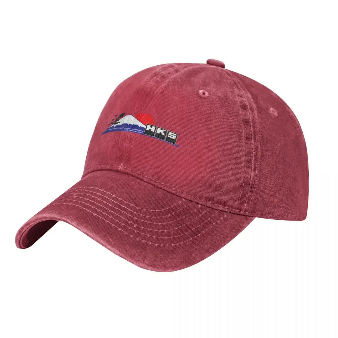 Casquette Japonaise Fujiyama Rouge