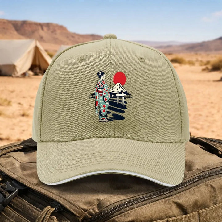 Casquette Japonaise Geisha Beige