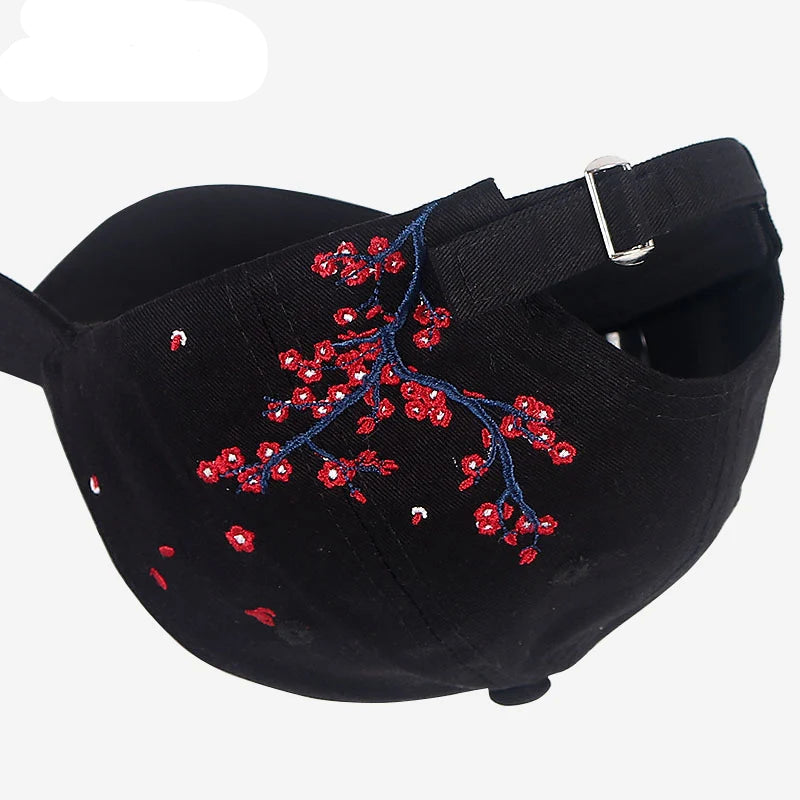 Casquette Japonaise Grues Fleuri moderne