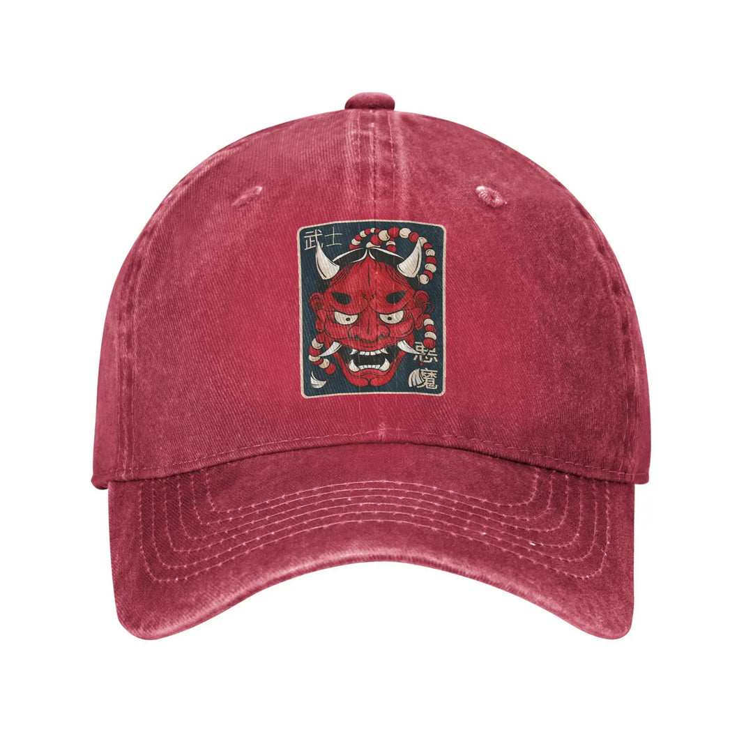 Casquette Japonaise Hannya avant-gardiste