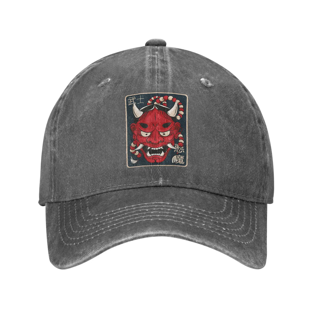 Casquette Japonaise Hannya épurée