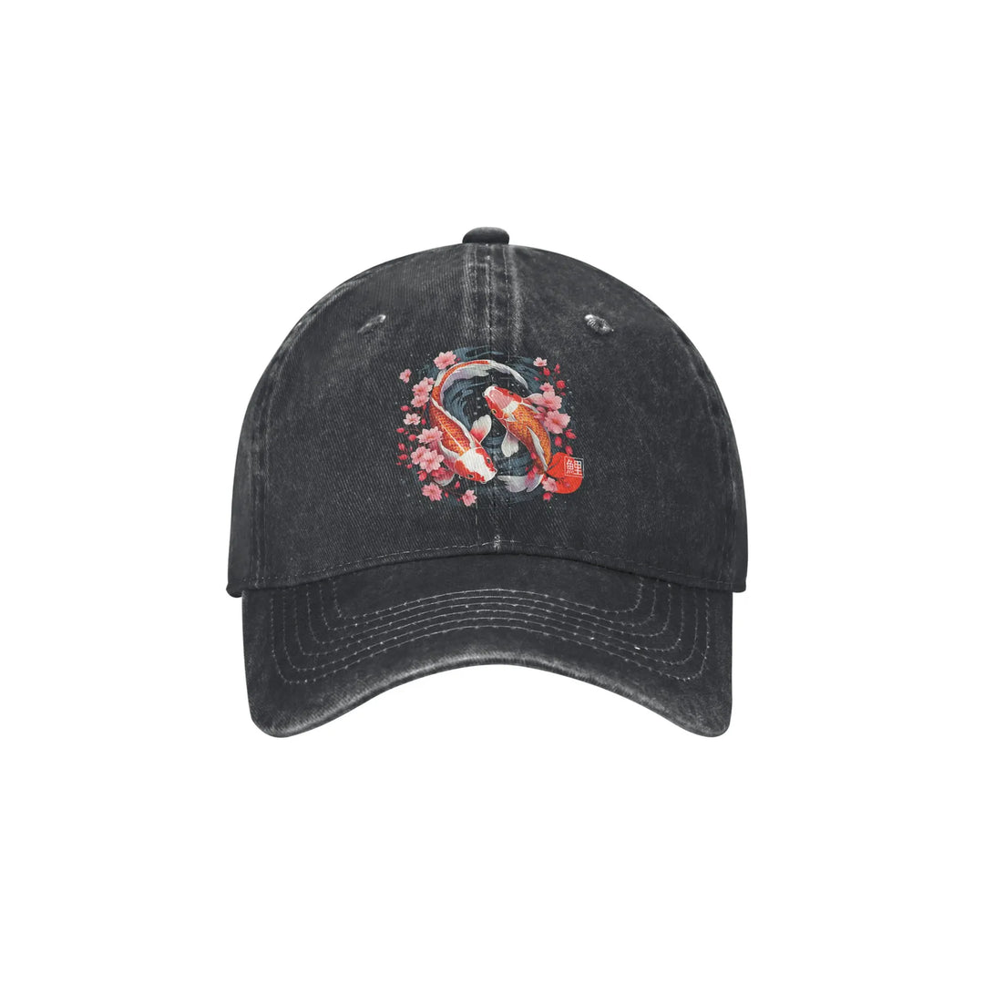 Casquette Japonaise Koi Sakura