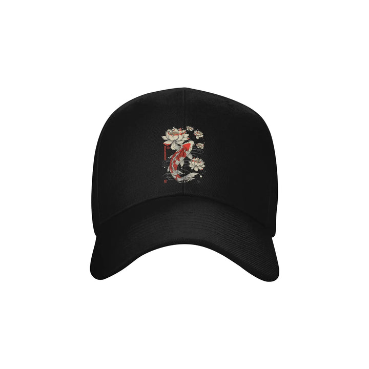 Casquette Japonaise Lotus Koi