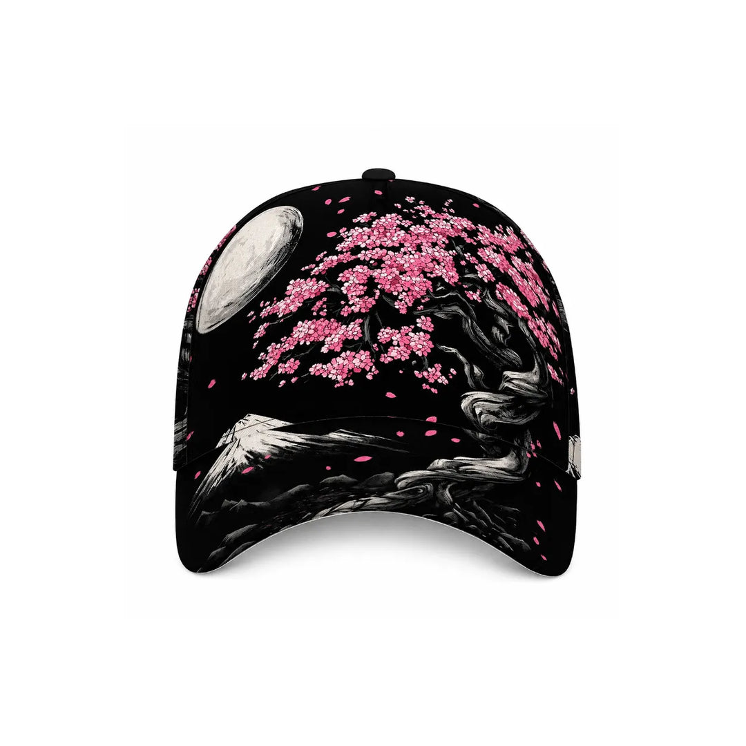 Casquette Japonaise Lune Sakura