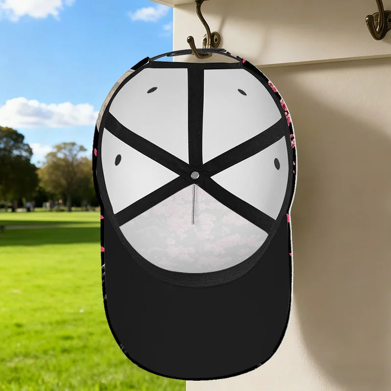 Casquette Japonaise Lune Sakura stylée
