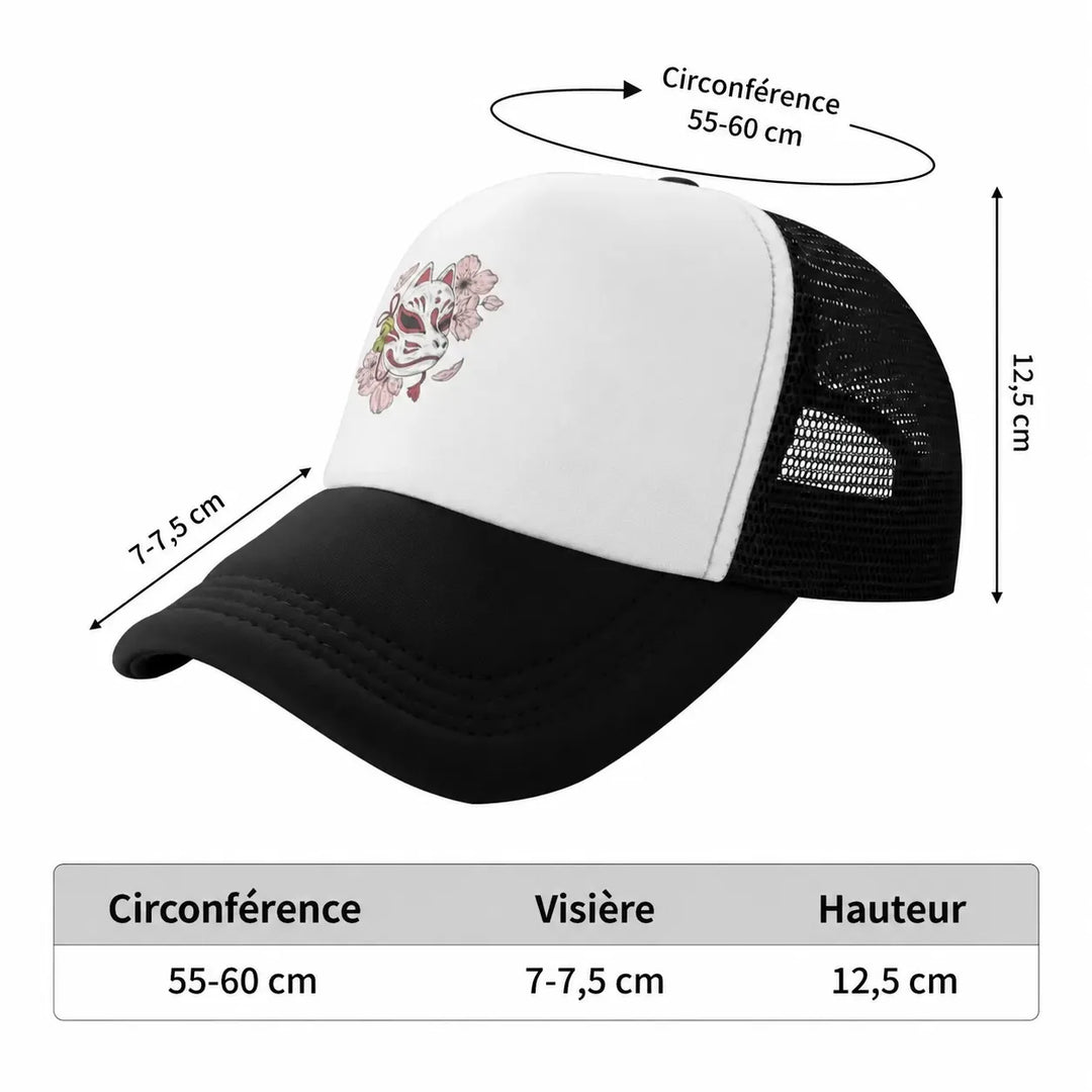 Casquette Japonaise Masque Kitsune Chic