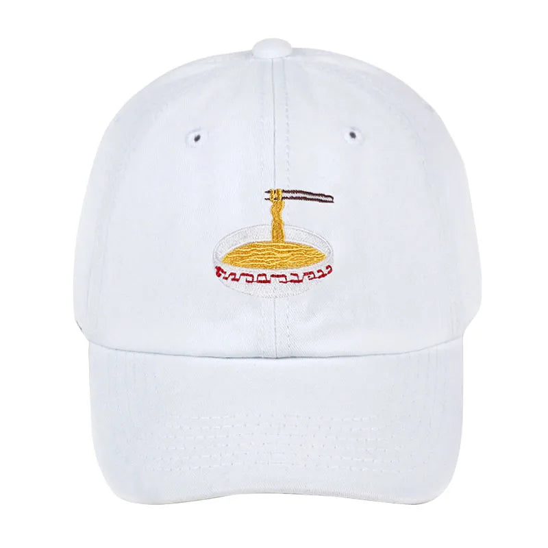 Casquette Japonaise Nouilles Blanc