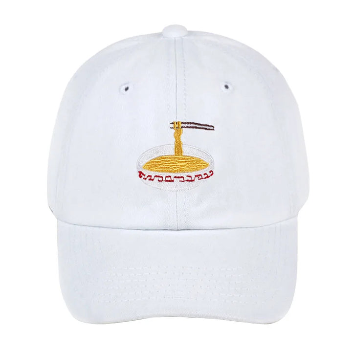 Casquette Japonaise Nouilles Blanc