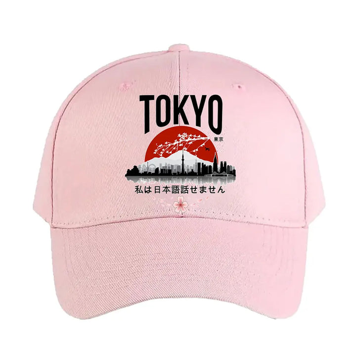 Casquette Japonaise Paysage Tokyo Rose