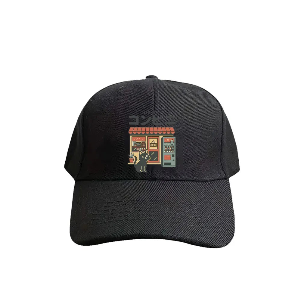 Casquette Japonaise Petit Chat