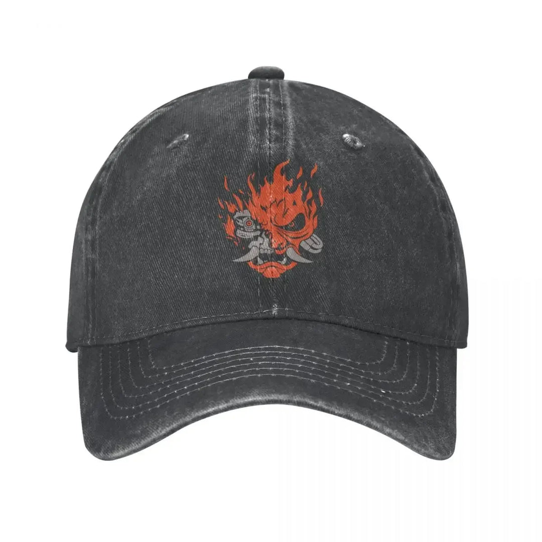 Casquette Japonaise Samurai Noir