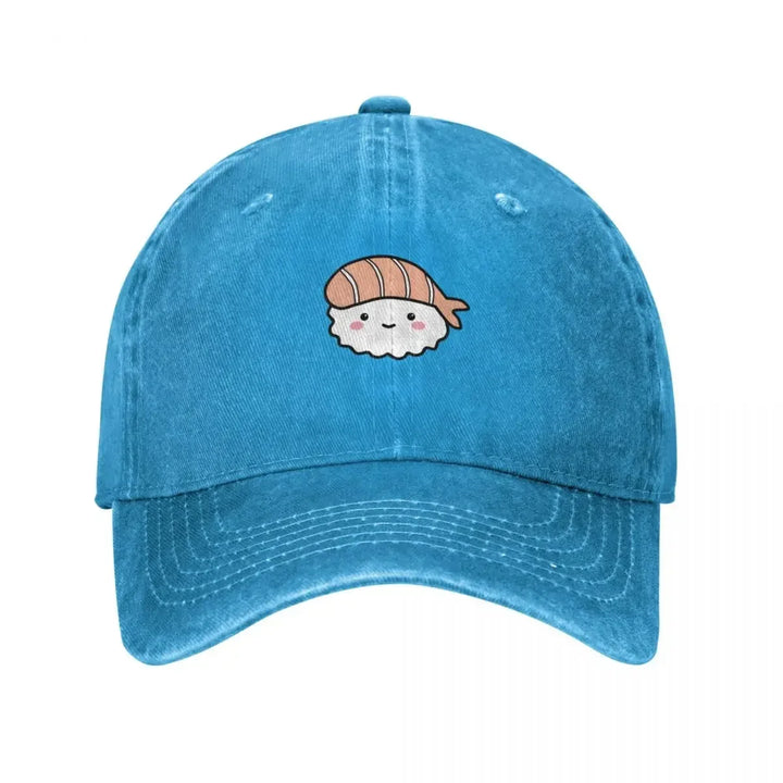 Casquette Japonaise Sushi Bleu