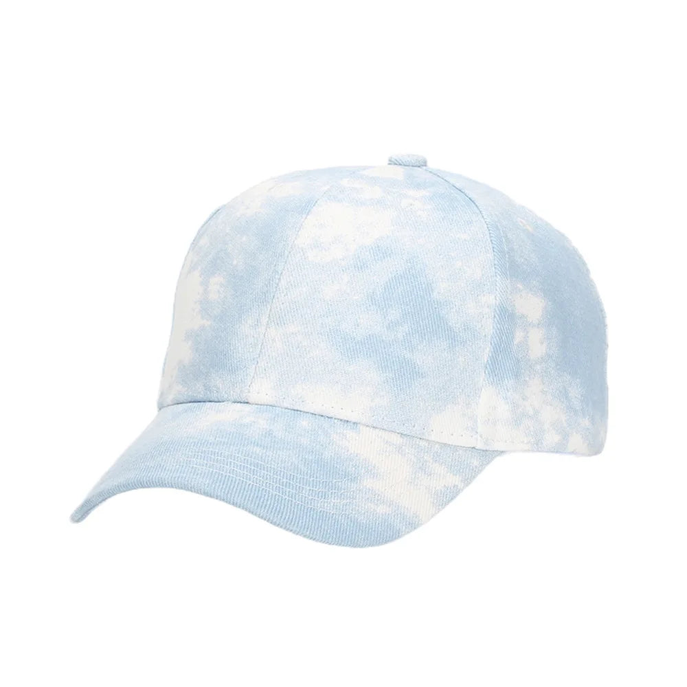 Casquette Japonaise Tie and Dye Bleu