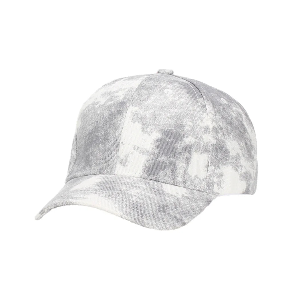 Casquette Japonaise Tie and Dye Gris