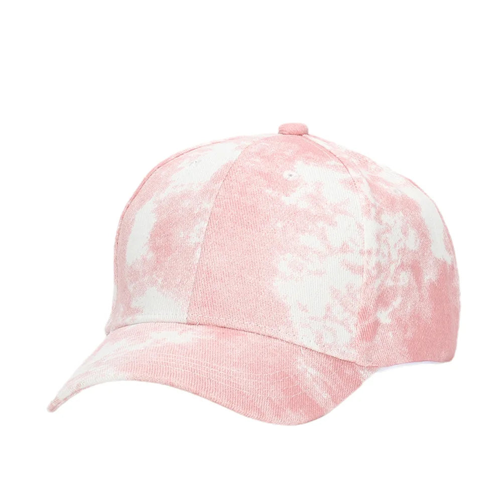 Casquette Japonaise Tie and Dye Rose