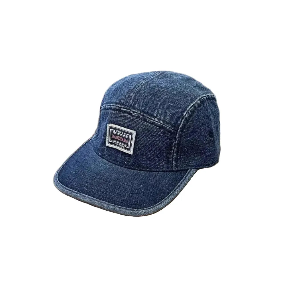 Casquette Japonaise en Denim Vintage