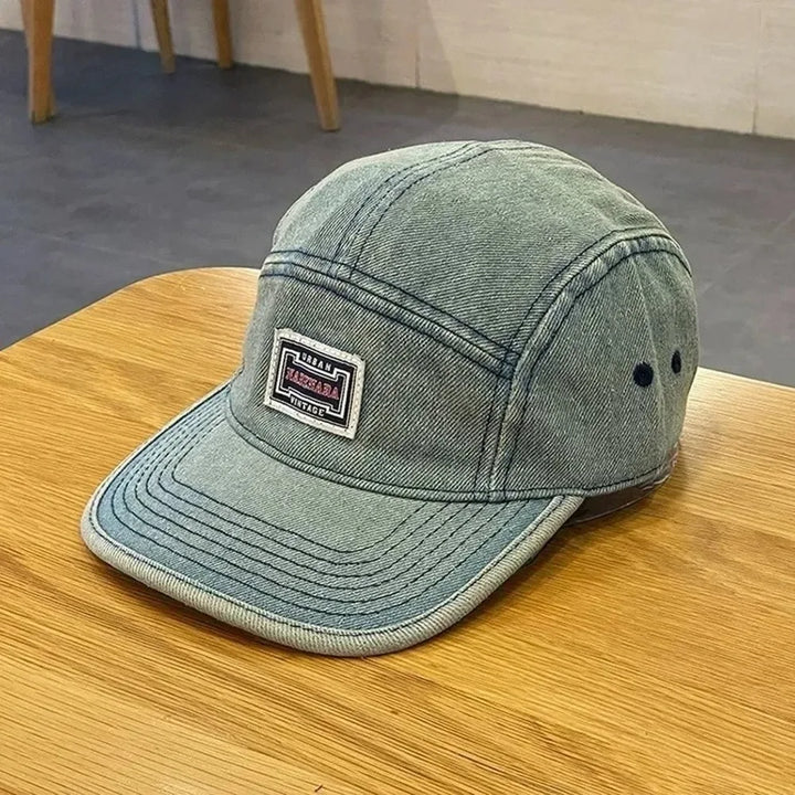 Casquette Japonaise en Denim Vintage Unique