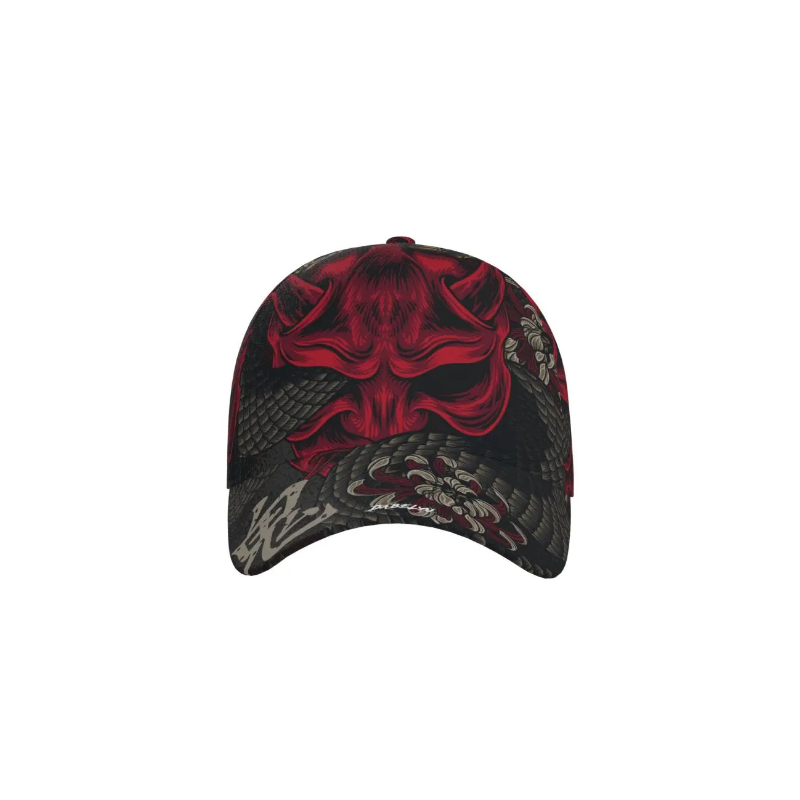Casquette Masque Japonais Design