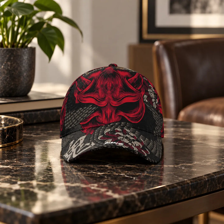 Casquette Masque Japonais Design