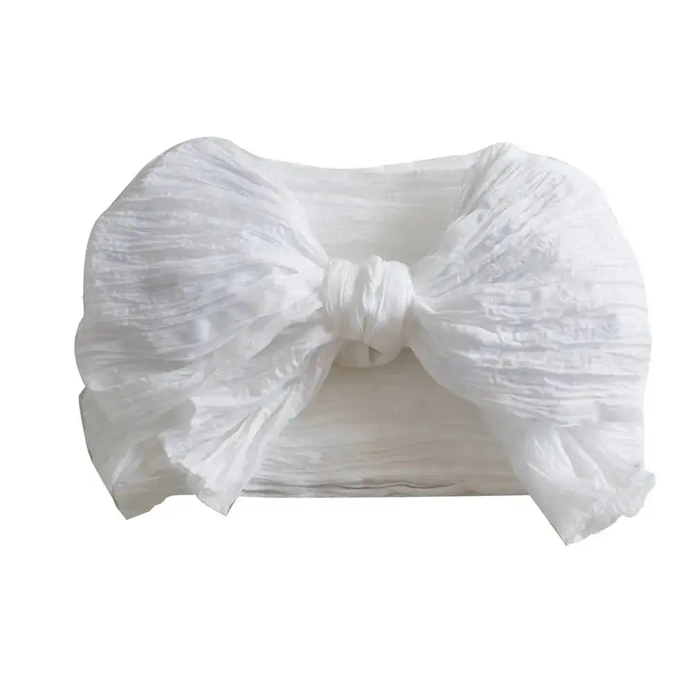 Ceinture Japonaise Plissée Blanc