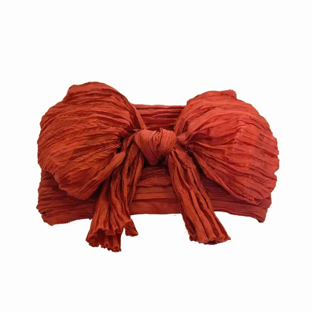 Ceinture Japonaise Plissée Rouge