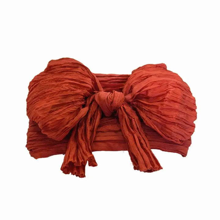 Ceinture Japonaise Plissée Rouge
