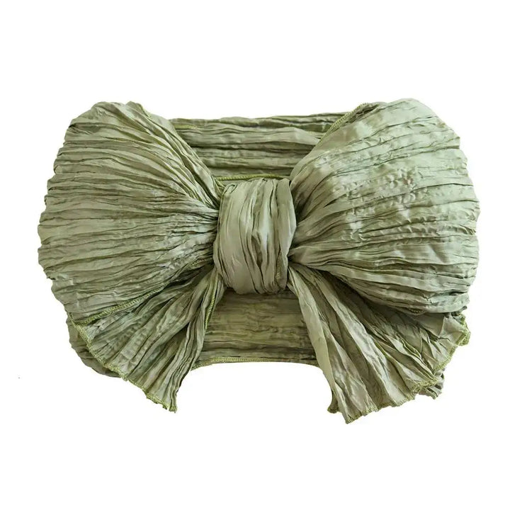 Ceinture Japonaise Plissée Vert