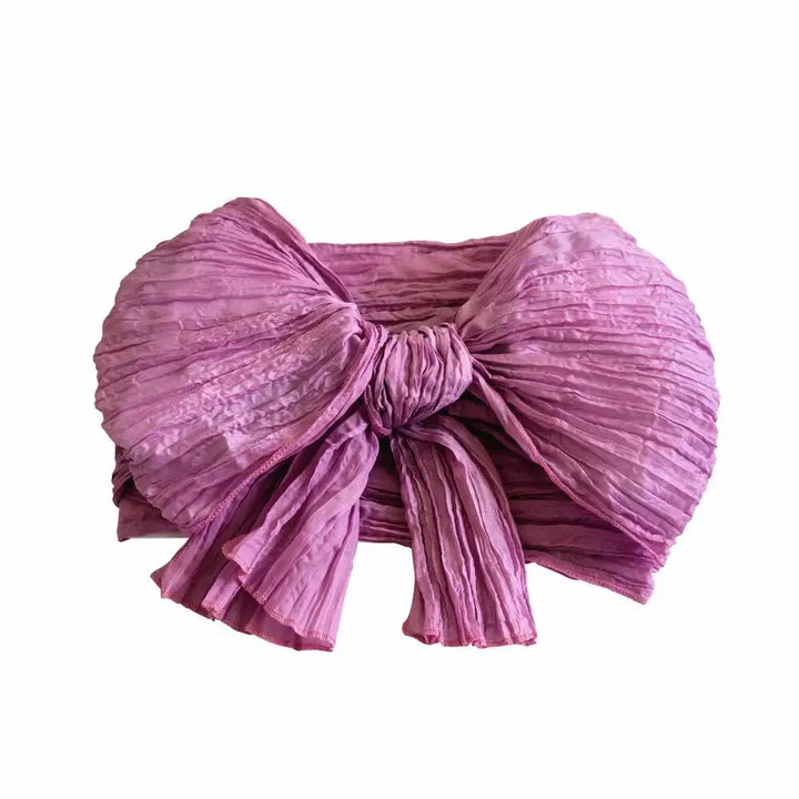 Ceinture Japonaise Plissée Violet