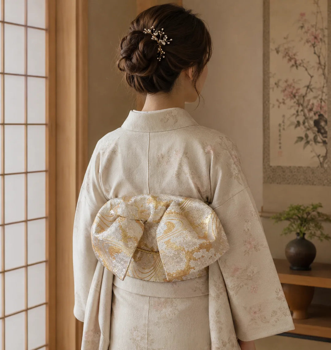 Ceinture Obi Elégante à Nœud