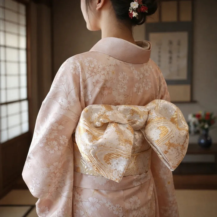Ceinture Obi Elégante à Nœud Chic