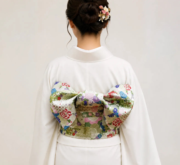 Ceinture Obi Fleuri Chic Léger