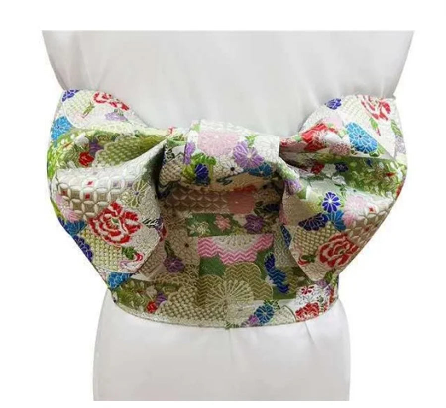 Ceinture Obi Fleuri Chic Unique