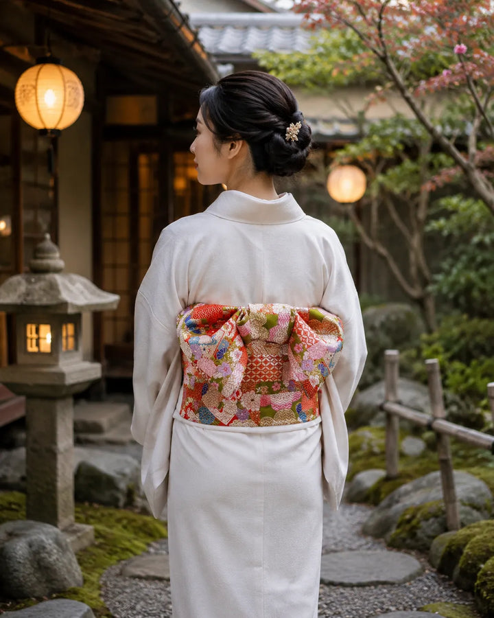 Ceinture Obi Japonaise Femme à Nœud