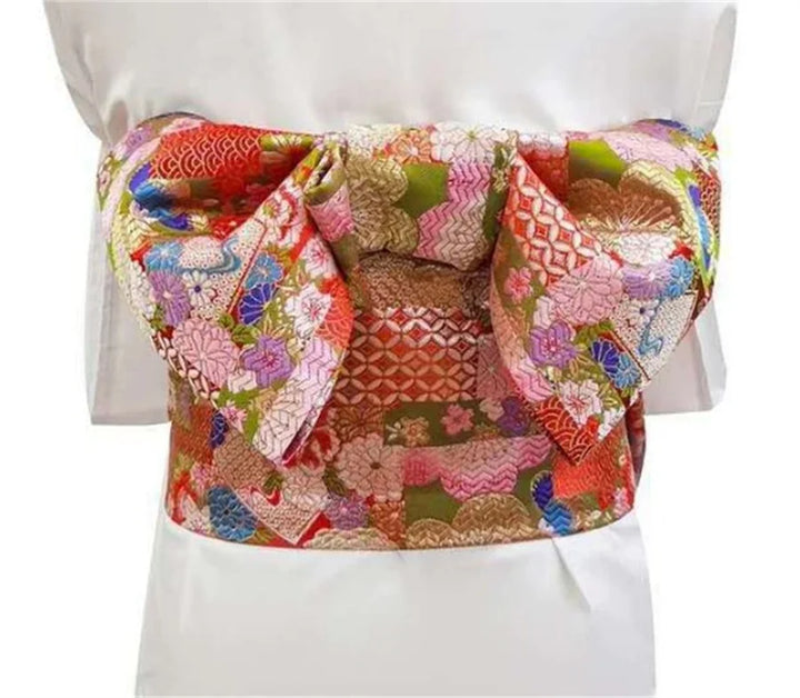 Ceinture Obi Japonaise Femme à Nœud Unique