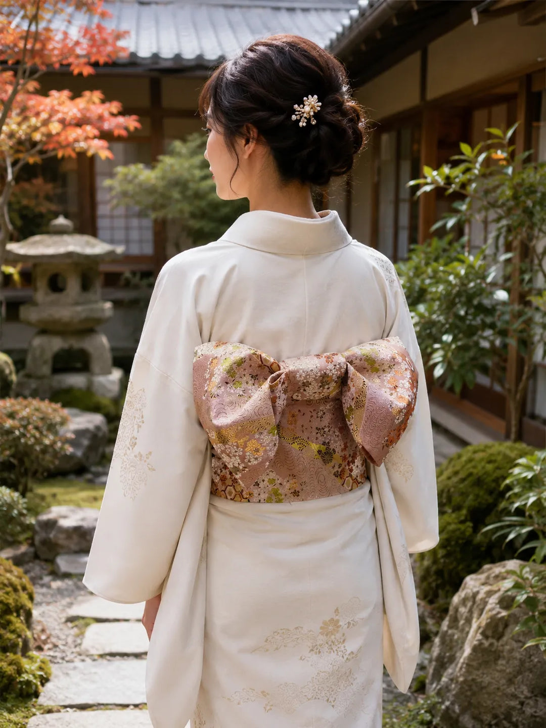 Ceinture Obi Japonaise Kimono à Nœud