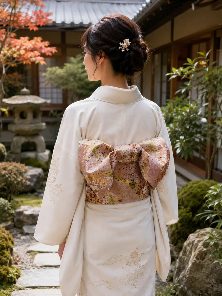 Ceinture Obi Japonaise Kimono à Nœud
