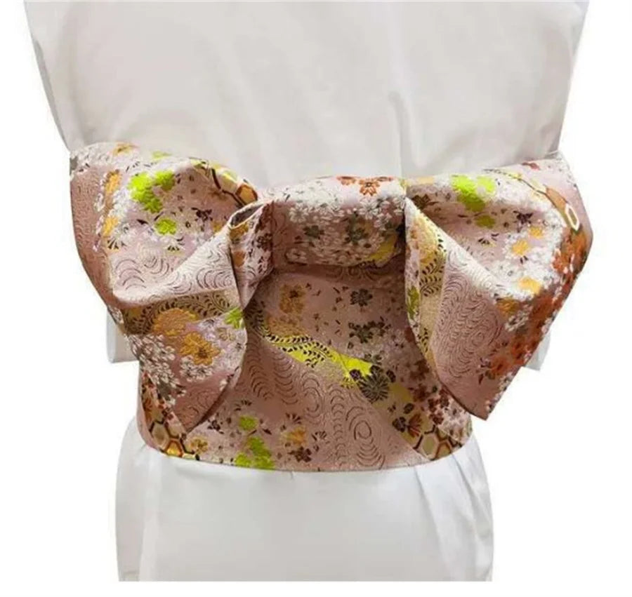 Ceinture Obi Japonaise Kimono à Nœud Unique
