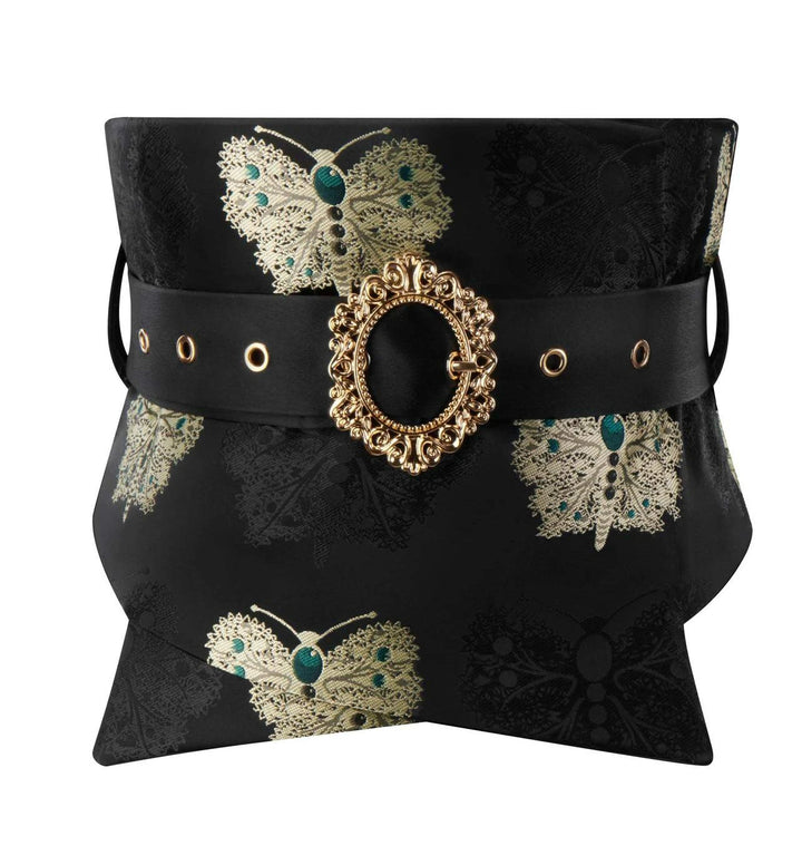Ceinture Obi Moderne à Motifs Papillons Chic