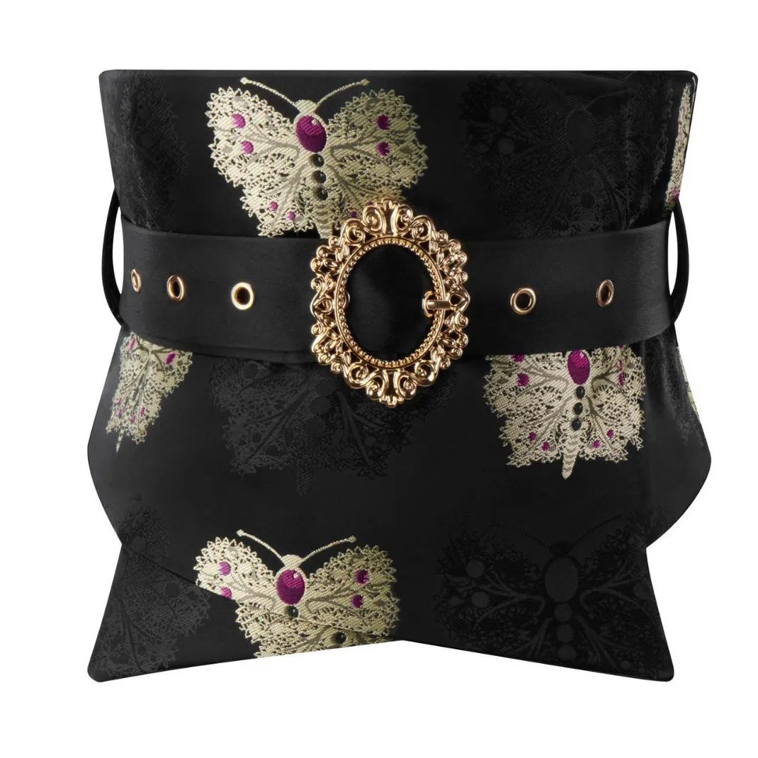 Ceinture Obi Moderne à Motifs Papillons Unique