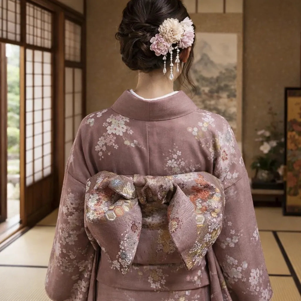 Ceinture Obi Raffinée à Nœud Chic