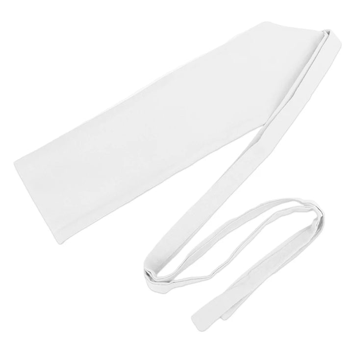 Ceinture Obi Unie Minimaliste Blanc